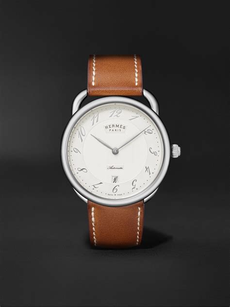 hermes arceau watch replica|hermes watch leather strap.